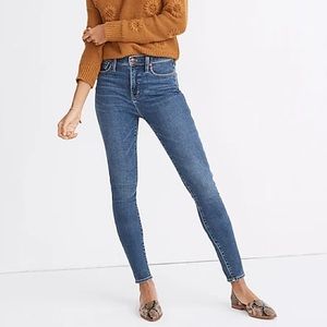 Madewell 10” High Rise Skinny Jeans